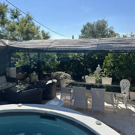 Tres Beau Lumineux Dans Avec Piscine شقة